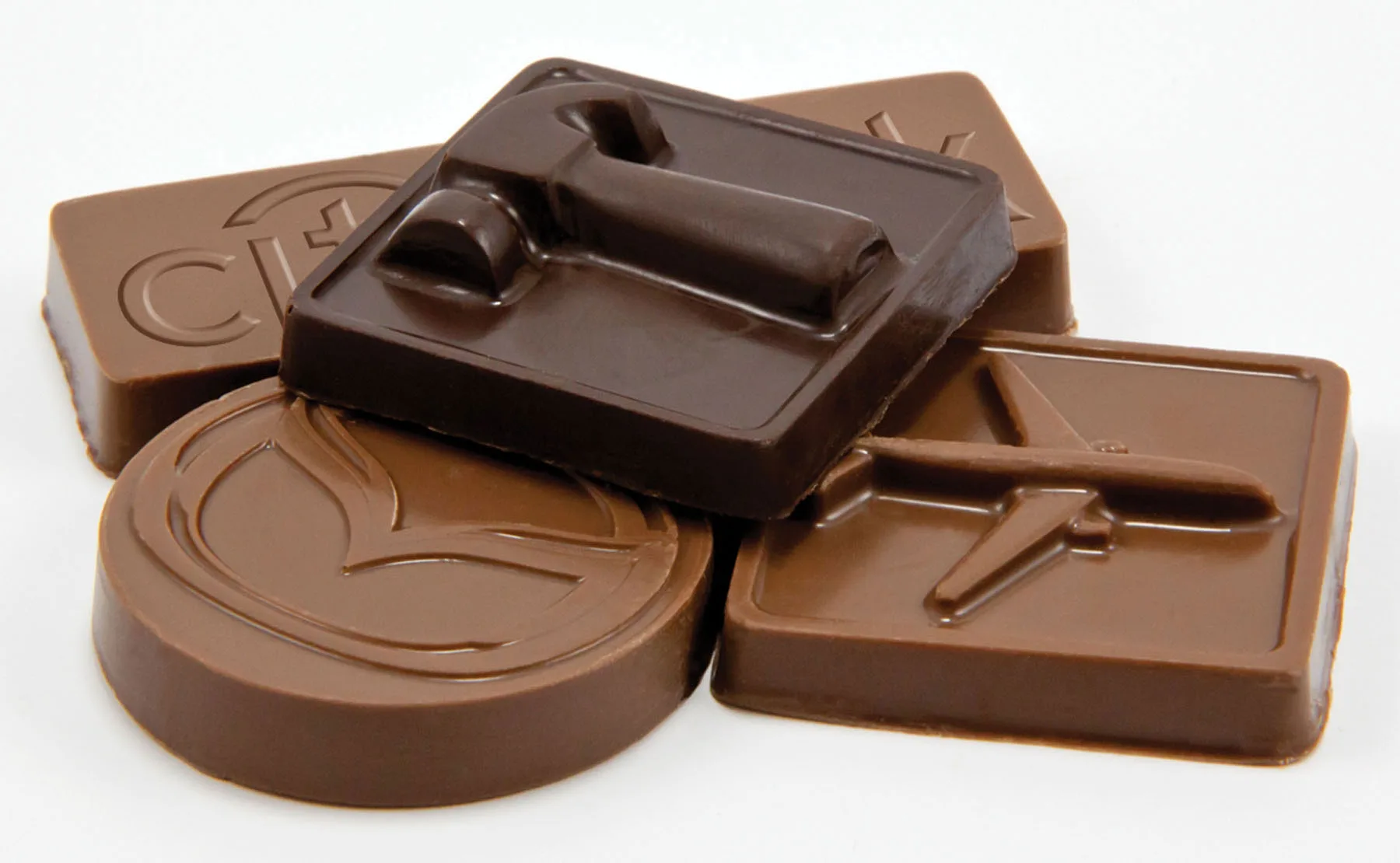 Custom Chocolate Pieces Individually Wrapped