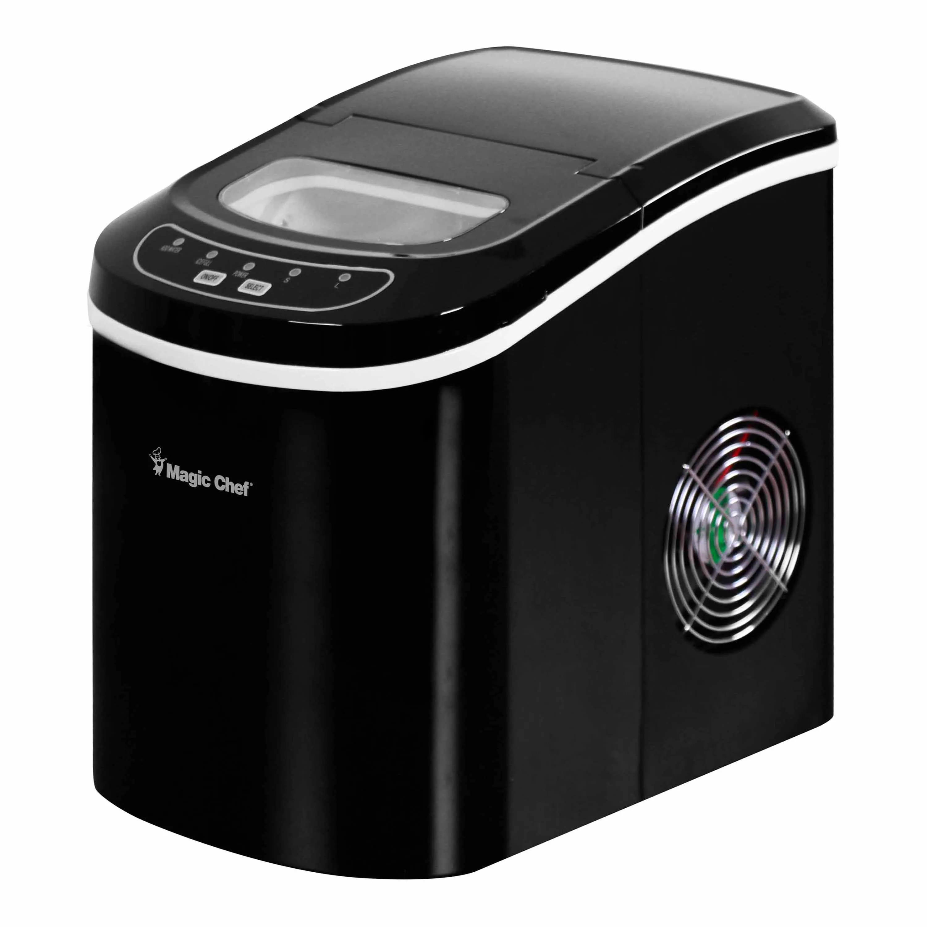 Magic Chef Portable Mini Ice Maker - Black