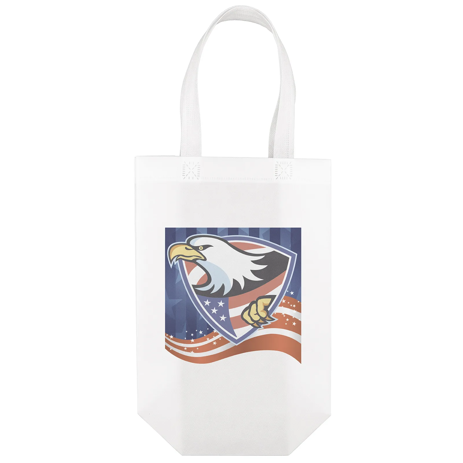 Ivy - Laminated Non-Woven Tote - Dynamic Color (10" x 4" x 13")