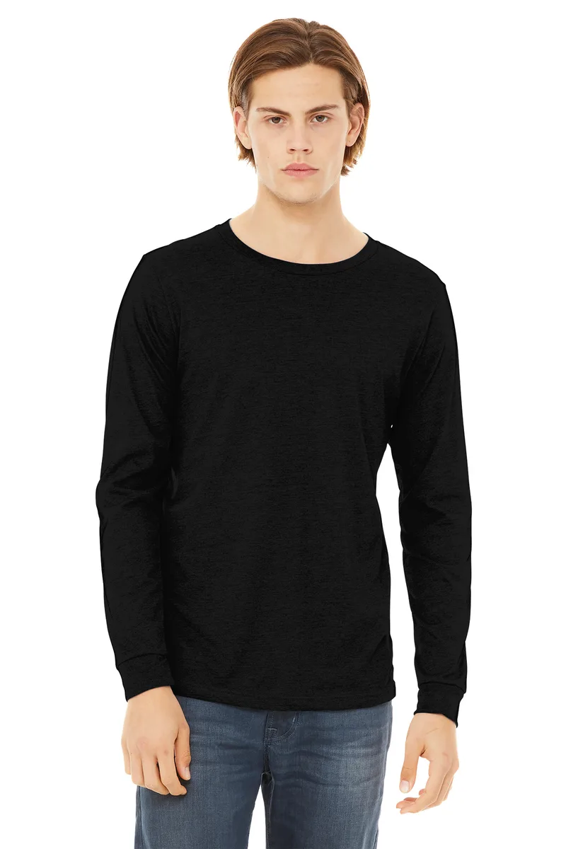 BELLA+CANVAS® Unisex Triblend Long Sleeve Tee view 5