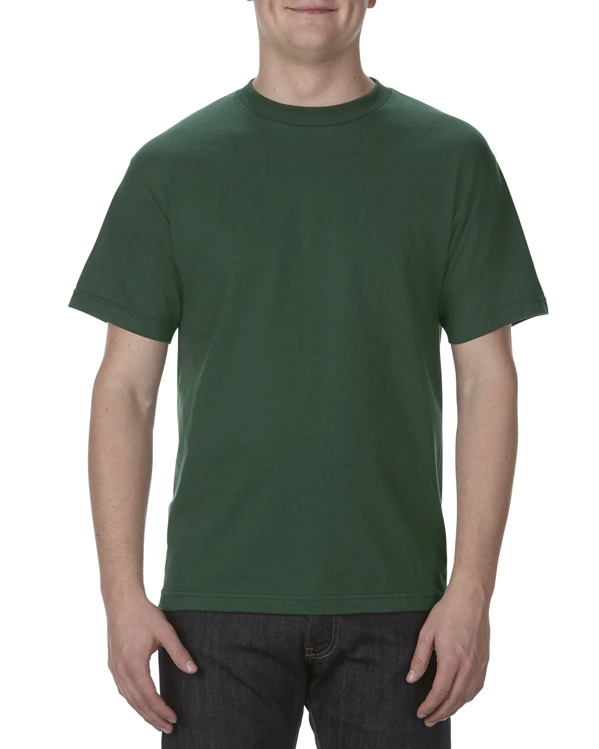 American Apparel Unisex Heavyweight Cotton T-Shirt view 7