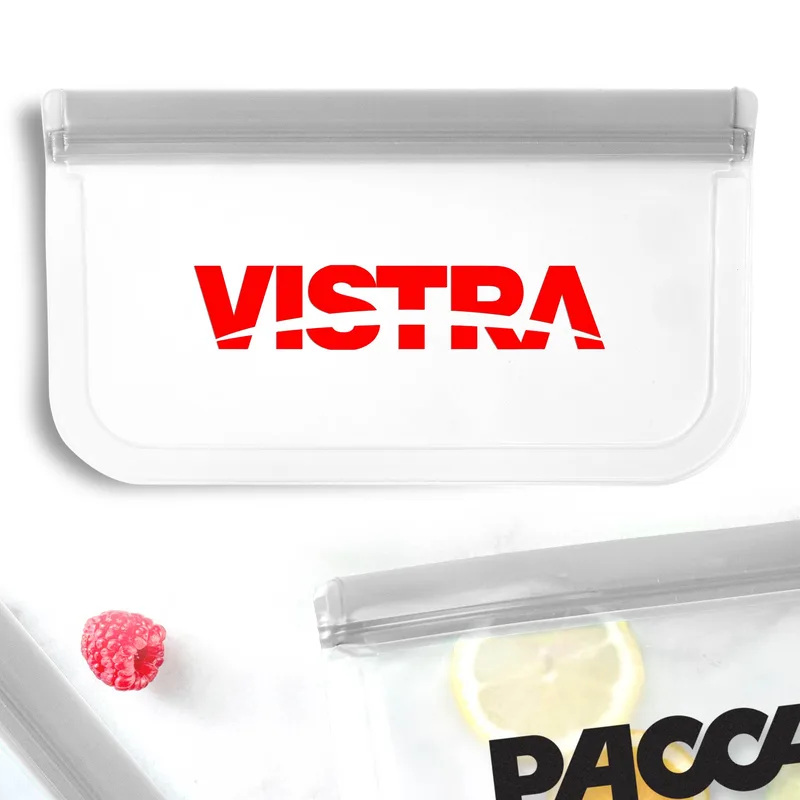 Small Reusable PEVA Lunch Pouch 21.5x12cm