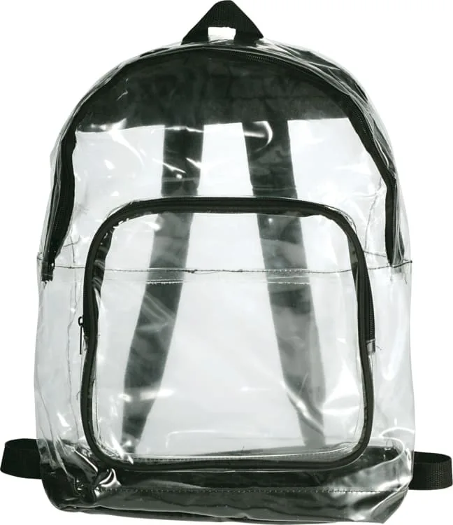 Rally Event Friendly Clear Backpack view 2