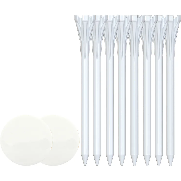8 Flytee Golf Tees 3-1/4" and Ball Markers view 2