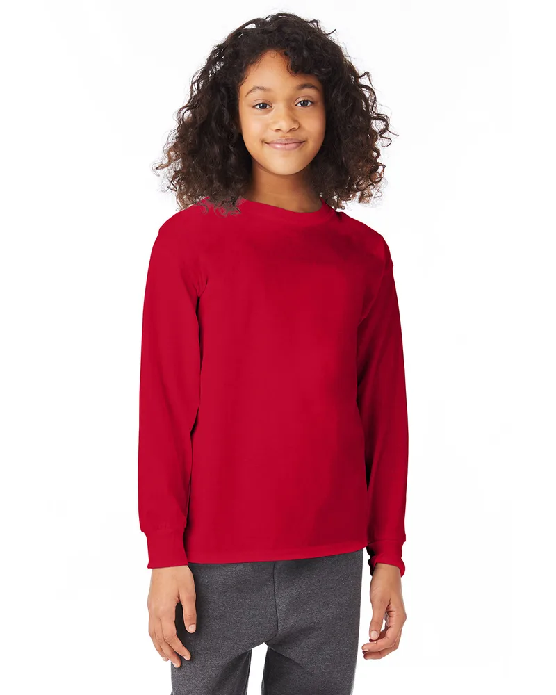 Hanes Printables Youth Authentic-T Long-Sleeve T-Shirt