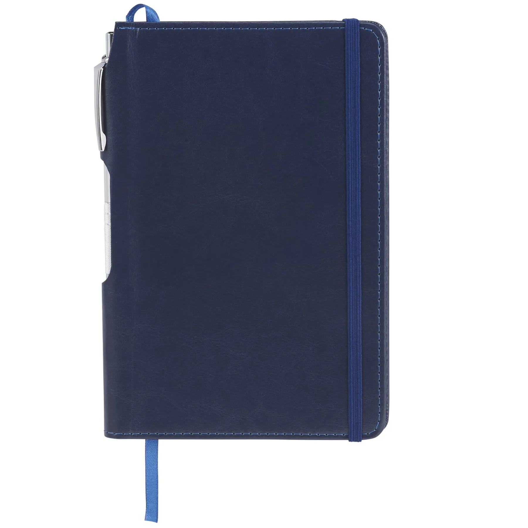 6'' x 8.5'' FSC® Mix Viola Bound Notebook with Pen view 2