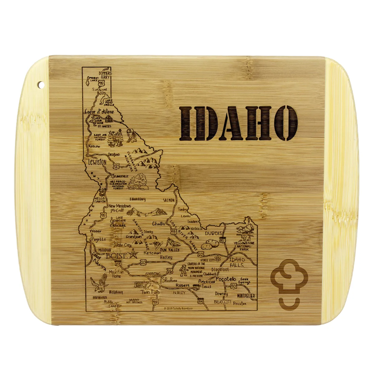 A Slice of Life Idaho Serving & Cutting Board