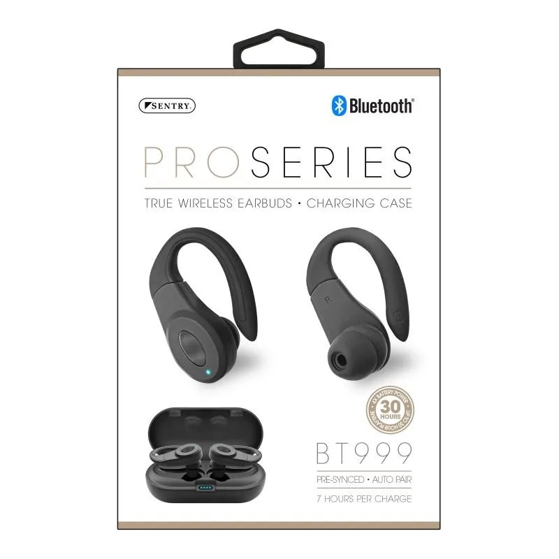 Sentry True Wireless Sport Hooks w/Charging Case