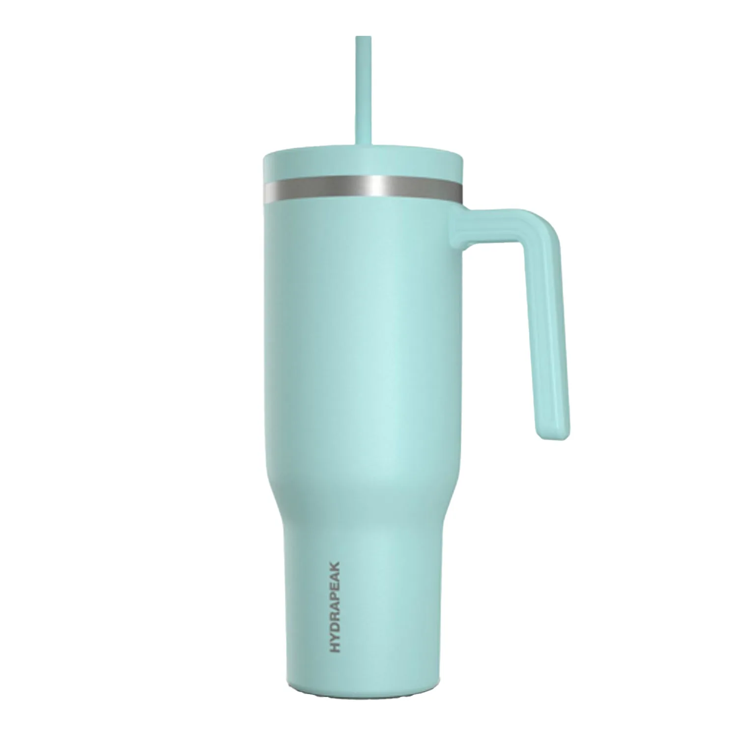 40 oz Hydrapeak® Stainless Steel Insulated Tumbler With Handle and Straw Lid view 2