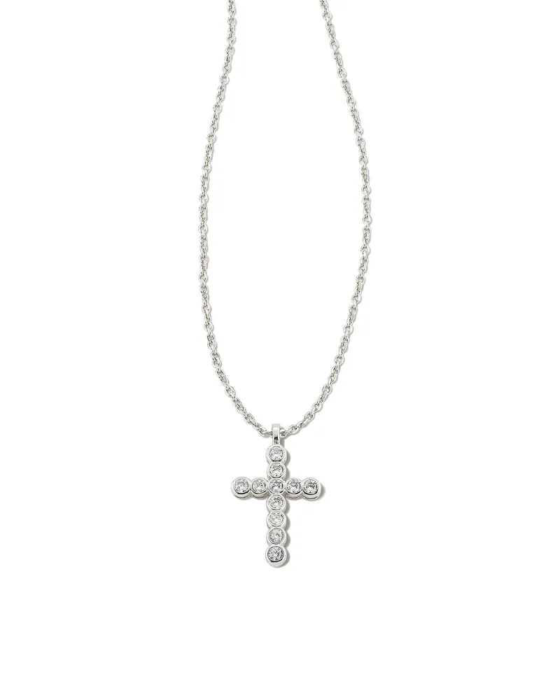 Kendra Scott Cross Crystal Pendant Necklace