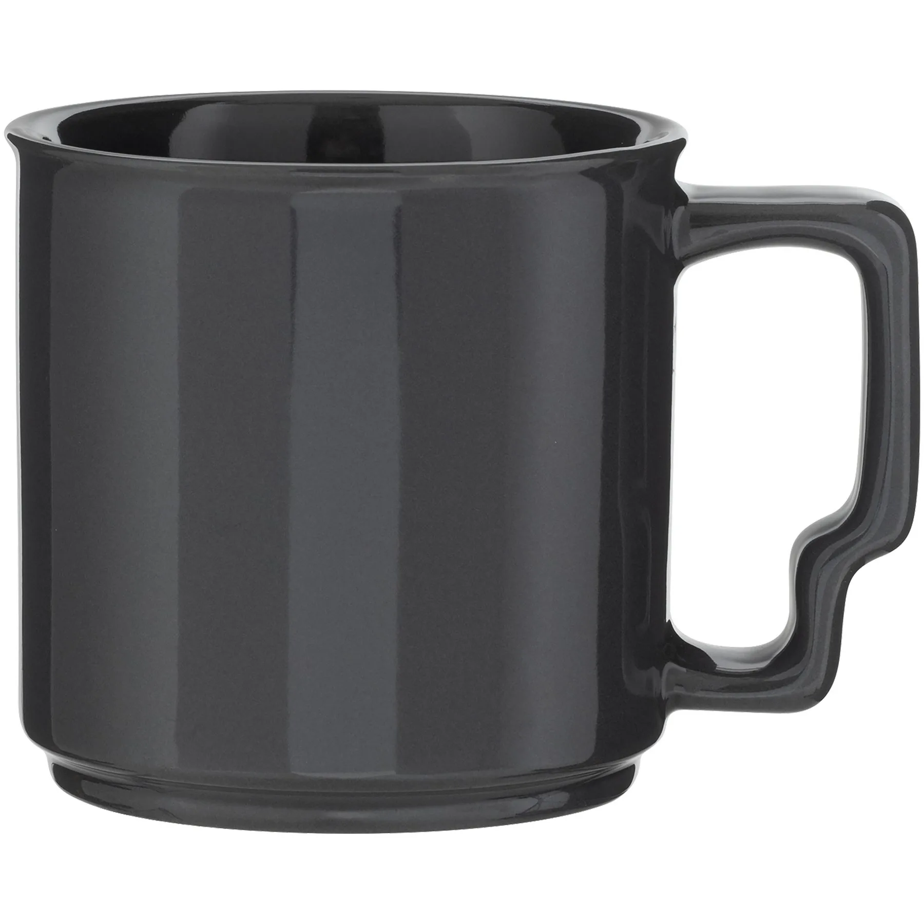 13 oz Quarry Ceramic Mug (Storm Gray) view 2