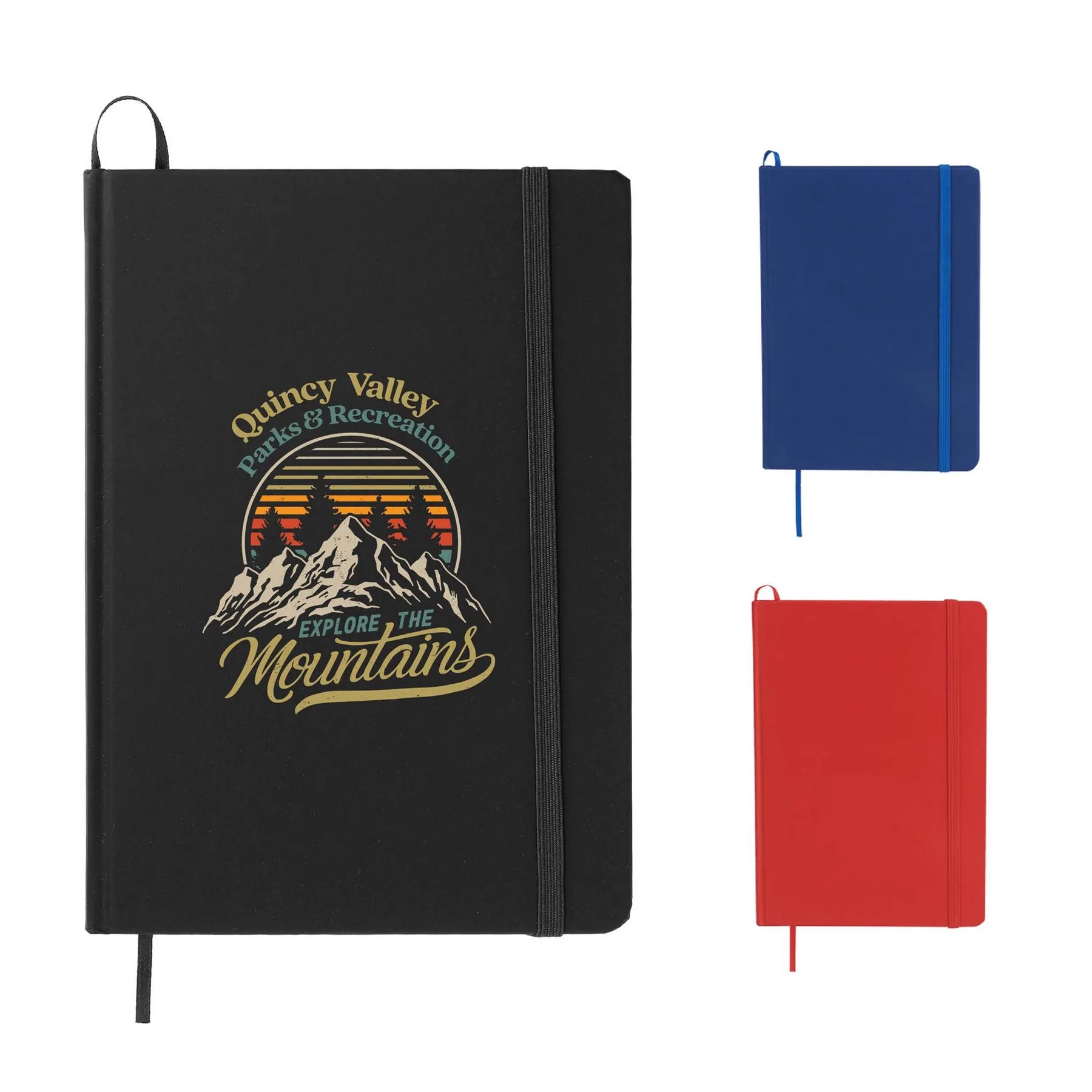 5'' x 7'' FSC® Mix Snap Elastic Closure Notebook