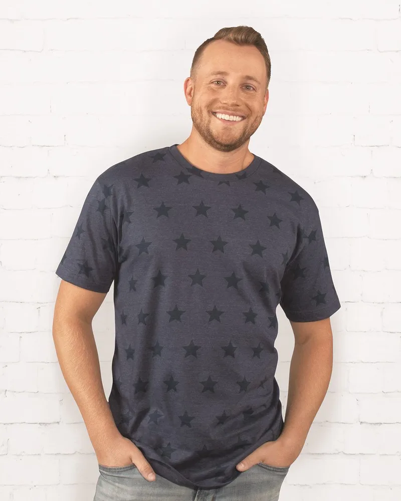 Code Five Star Print Tee view 7