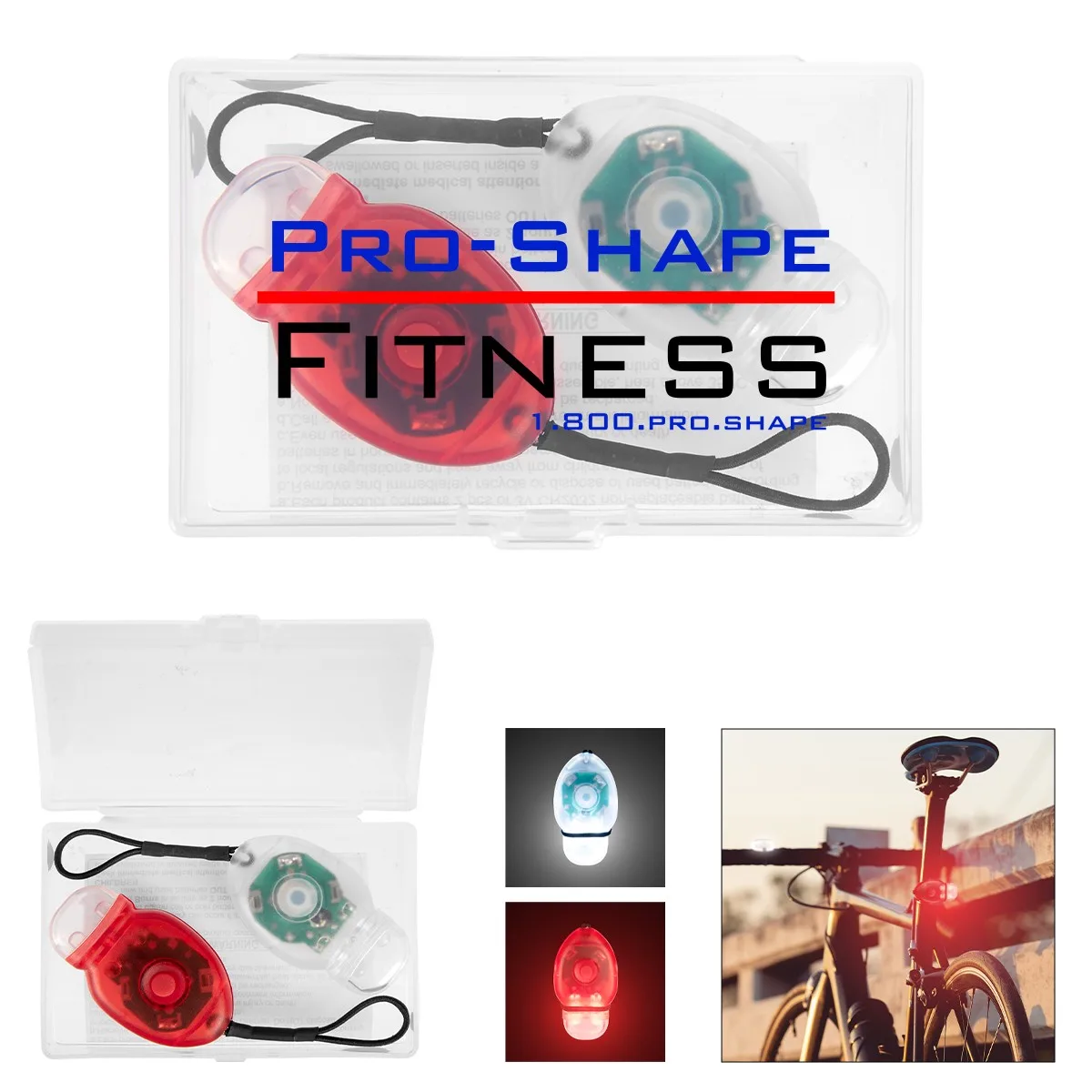 Bike Light Set With Case view 2