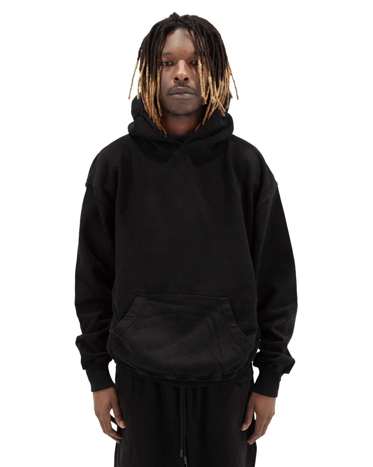 SHAKA WEAR Men's Los Angeles Garment Dyed Hooded Sweatshirt