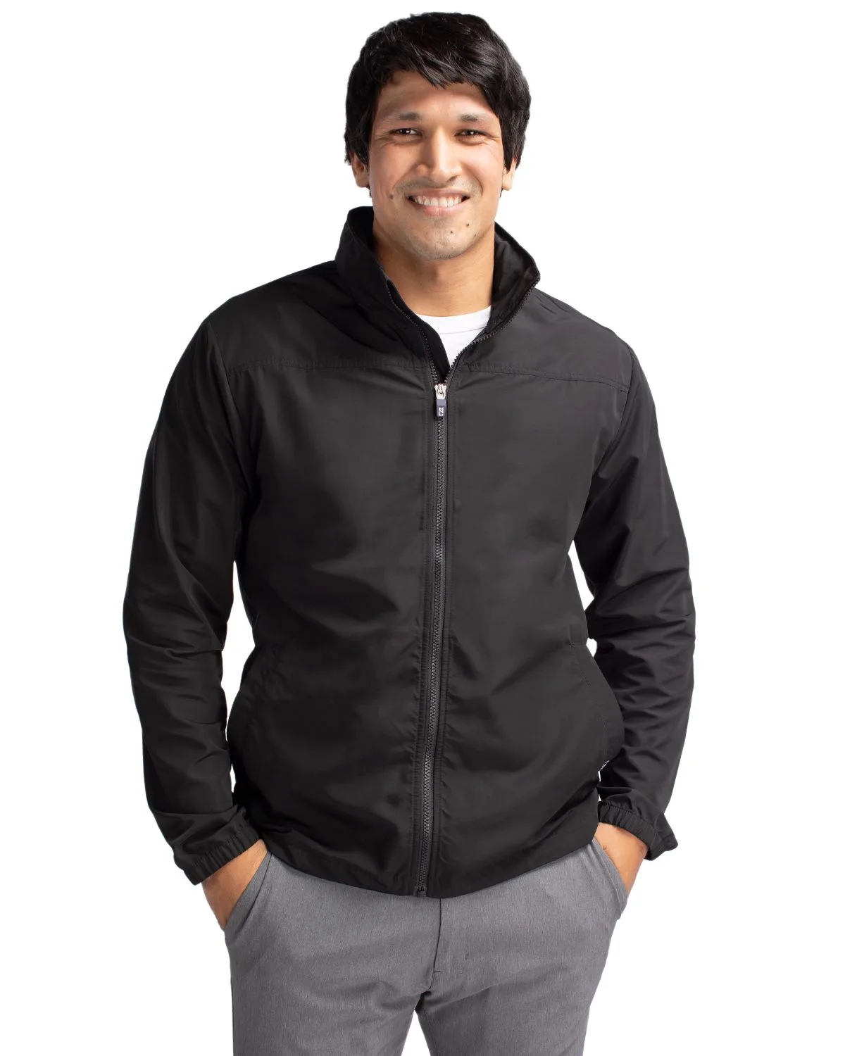 Cutter & Buck Charter Eco Recycled Mens Full-Zip Jacket
