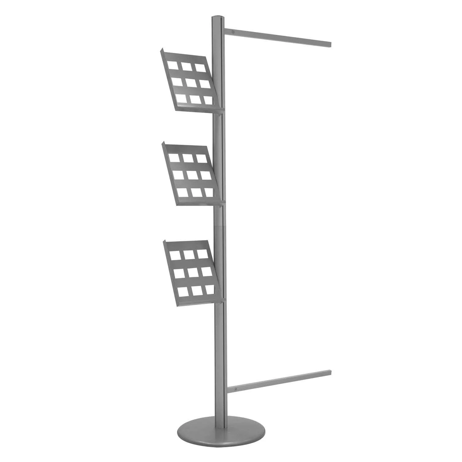 Flex Banner Display Single-Banner w/Lit Racks Hardware