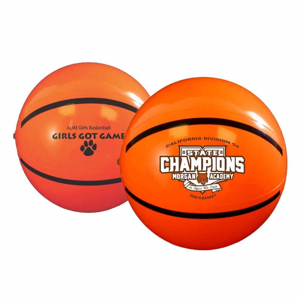 16" Sport Beach Ball - Basketball