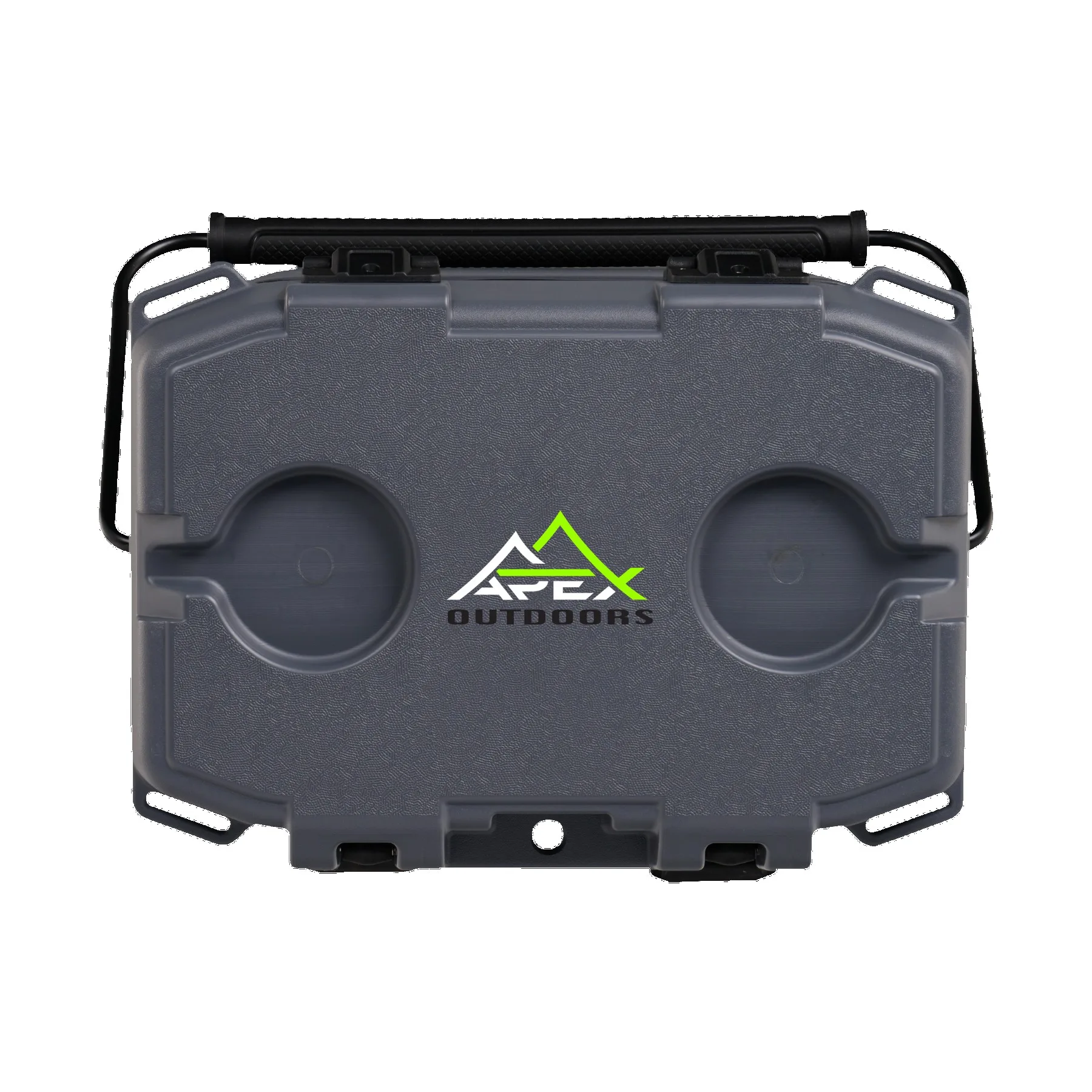 Carbonite Gray/Obsidian Gray Logo Top View