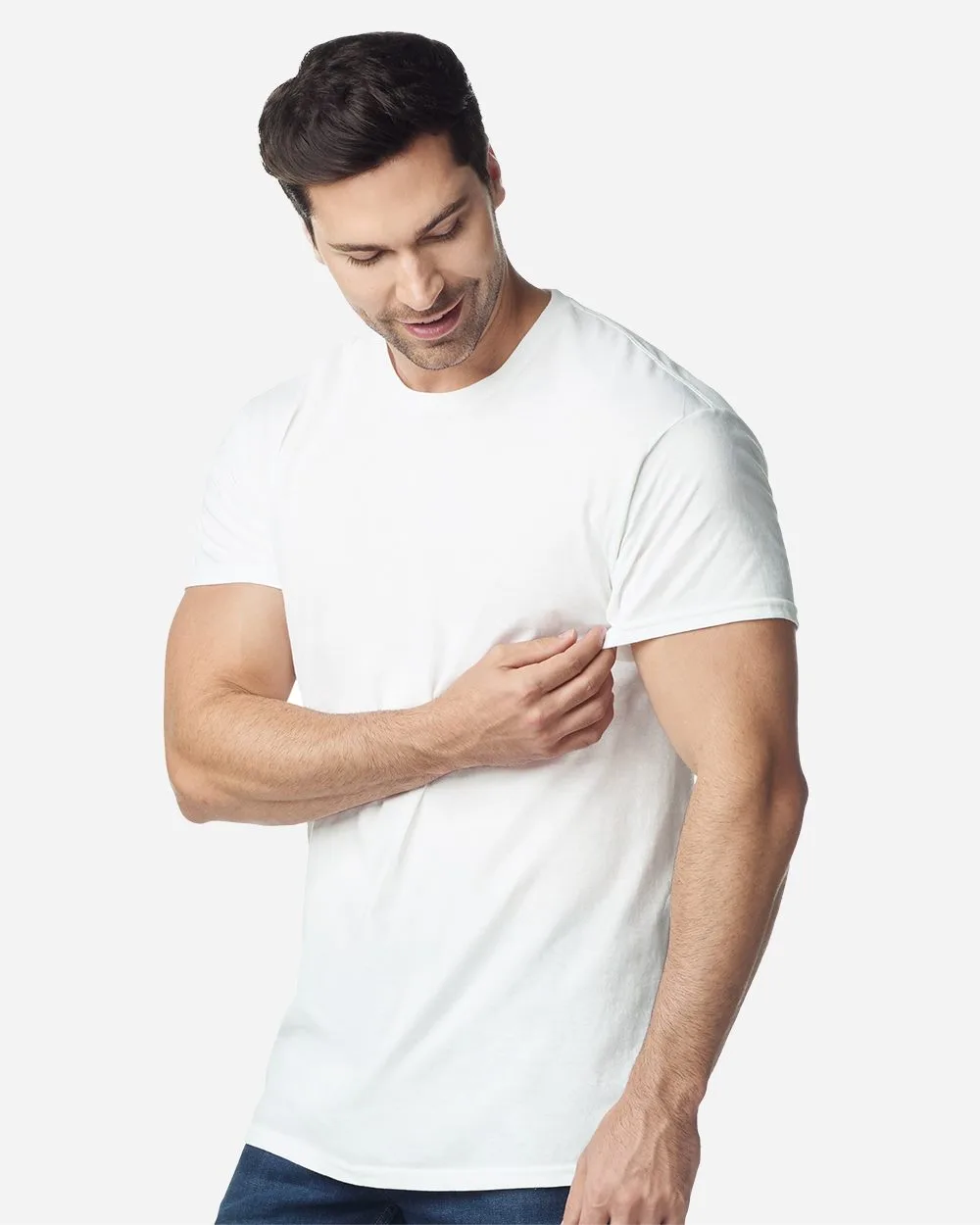 Gildan® Light Cotton Short Sleeve T-Shirt view 2