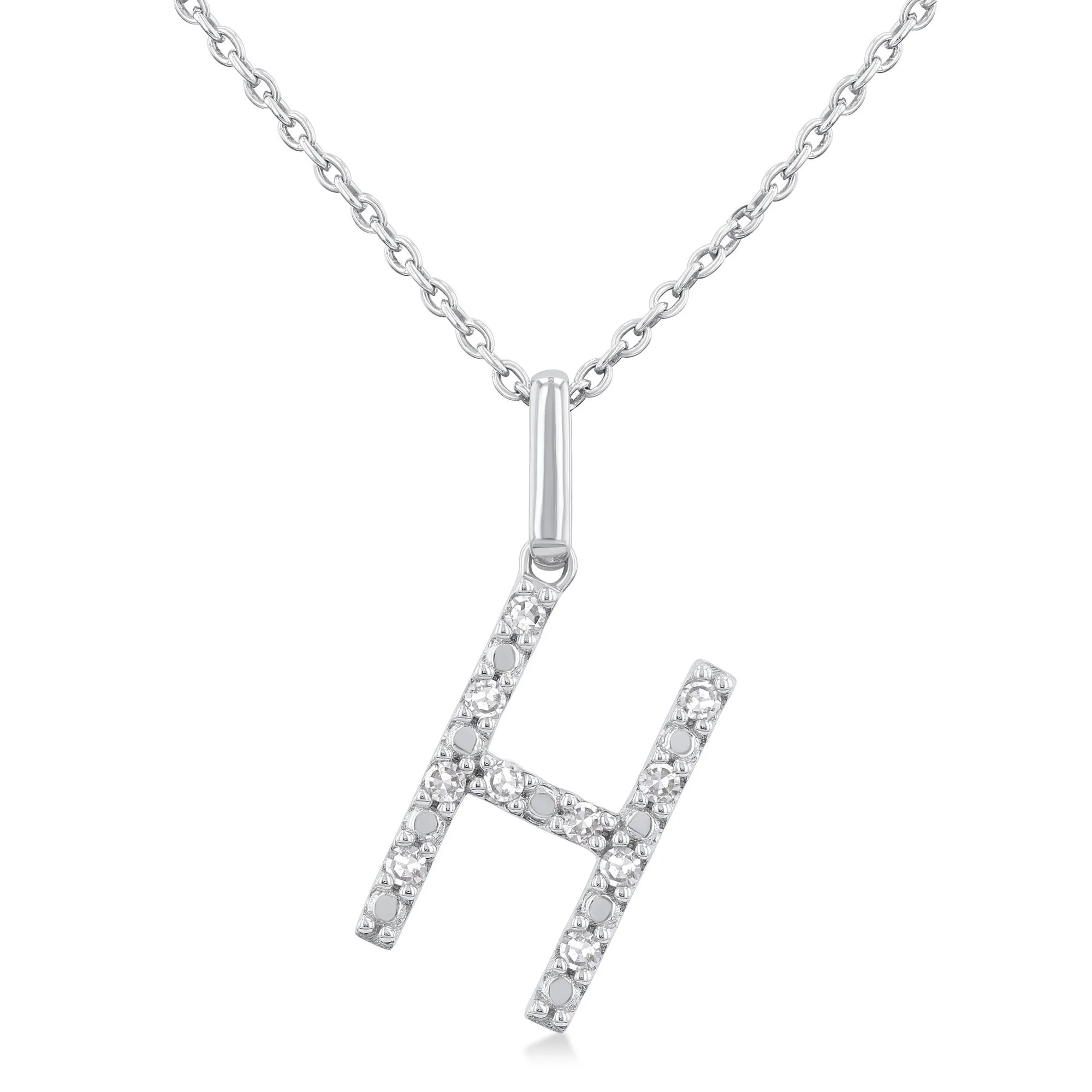 Jilco Inc Initial Necklace-H