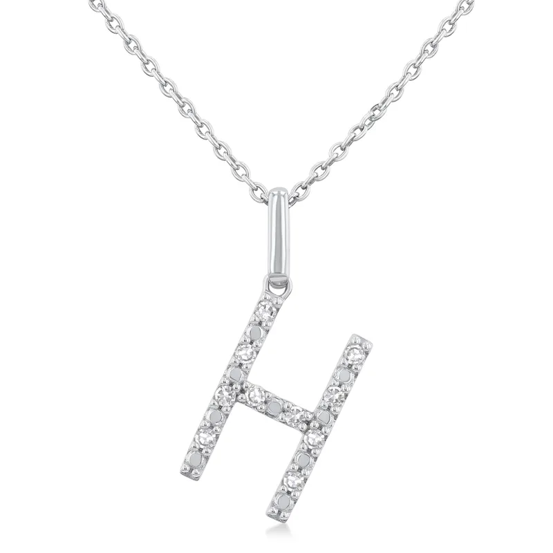 Jilco Inc Initial Necklace-H