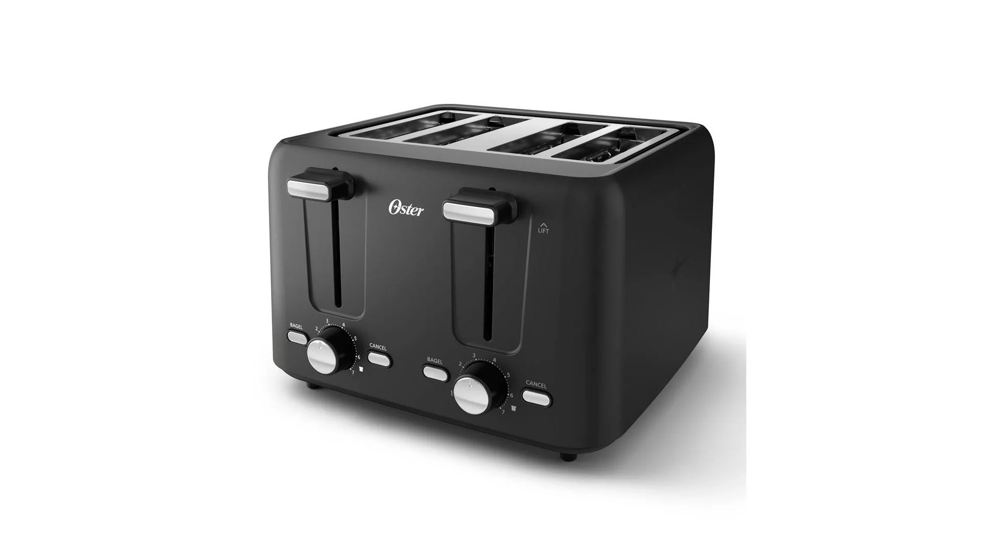 Oster® 4-Slice Toaster w/Bagel And Reheat Settings And Extra-Wide Slots