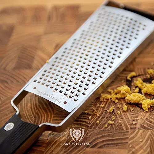 Dalstrong Professional Wide Cheese Grater - Course - #304 Stainless Steel Blade