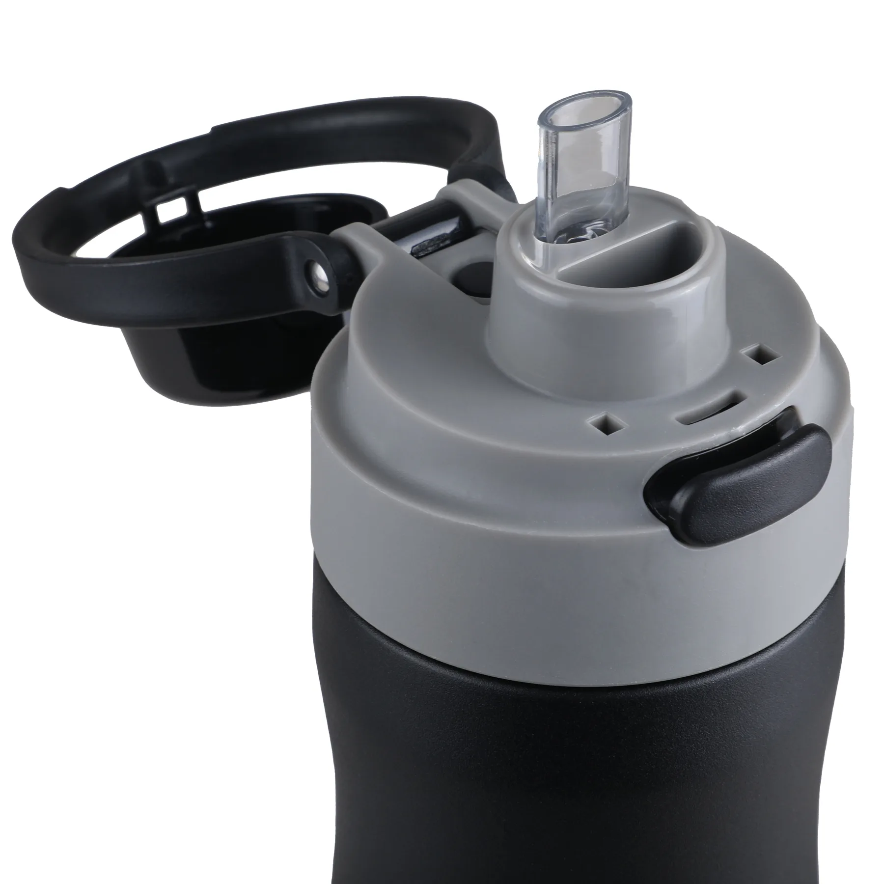 Black Open Lid