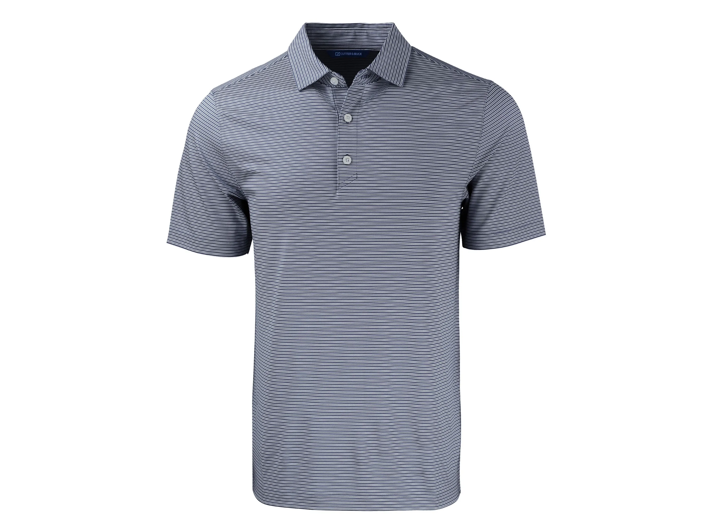 Cutter & Buck Forge Eco Double Stripe Stretch Recycled Mens Big &Tall Polo view 4
