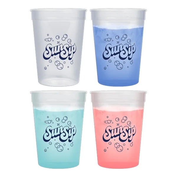 12oz Color Changing Stadium Cup