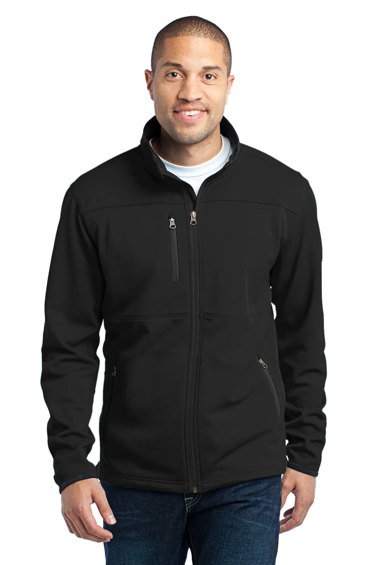 Port Authority® Pique Fleece Jacket.