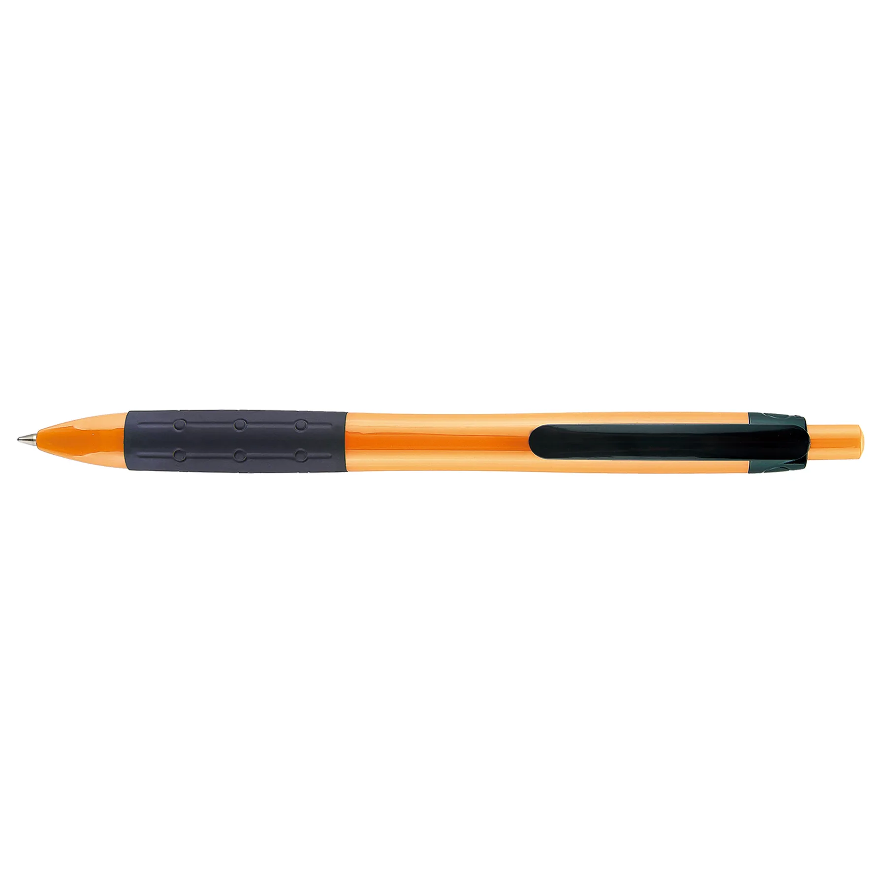 Orange/Black Blank Front View