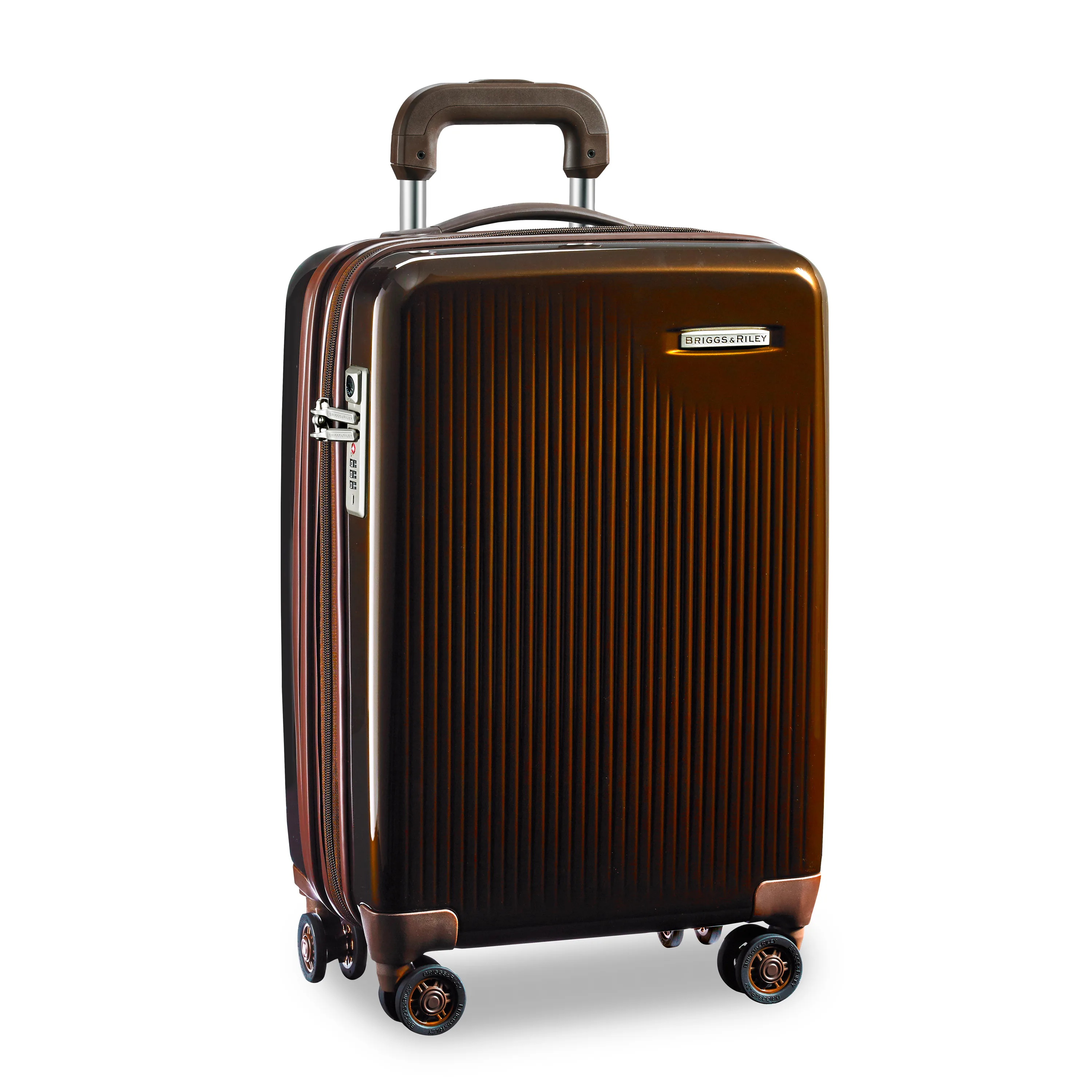 Briggs & Riley™ Sympatico International Carry-On Expandable Spinner Bag (Bronze)