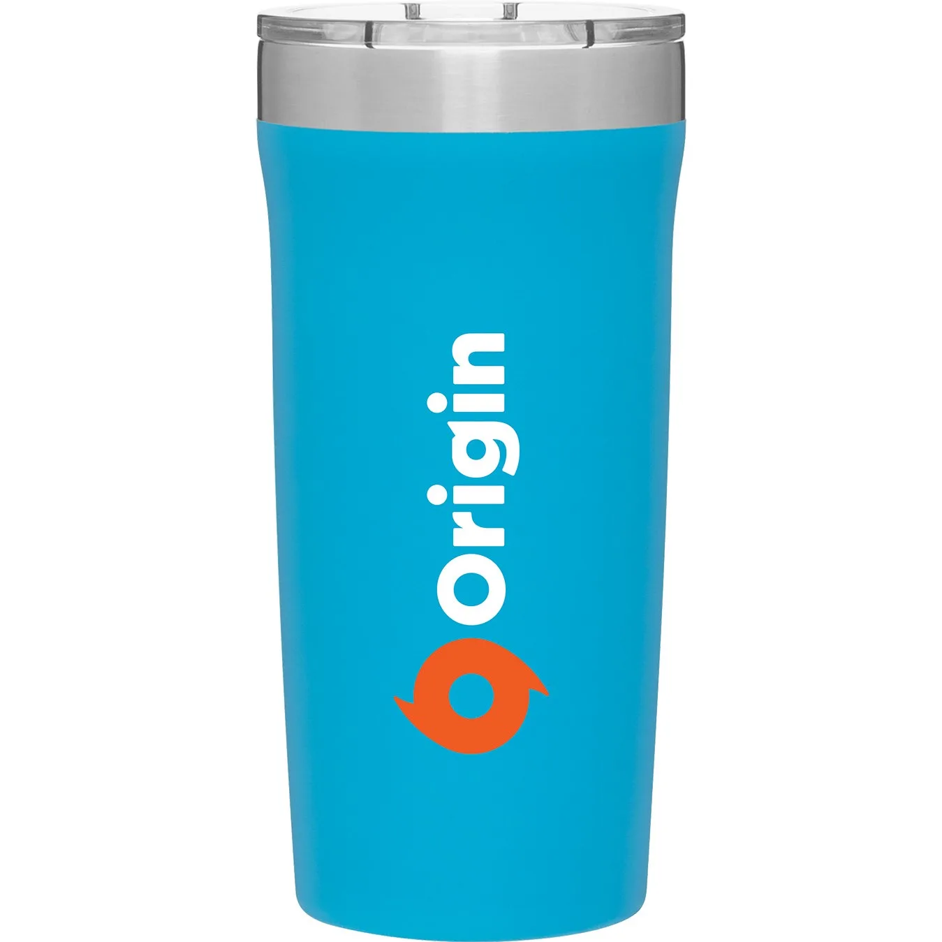 18 oz Palermo Travel Tumbler (Matte Aqua)