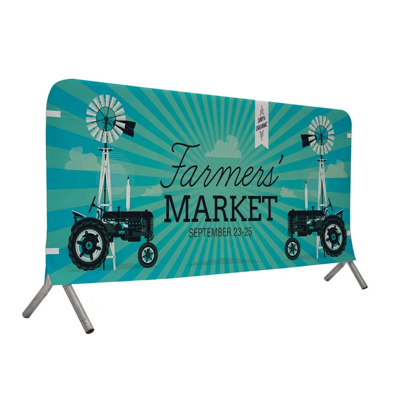 8' Barricade Fabric Cover