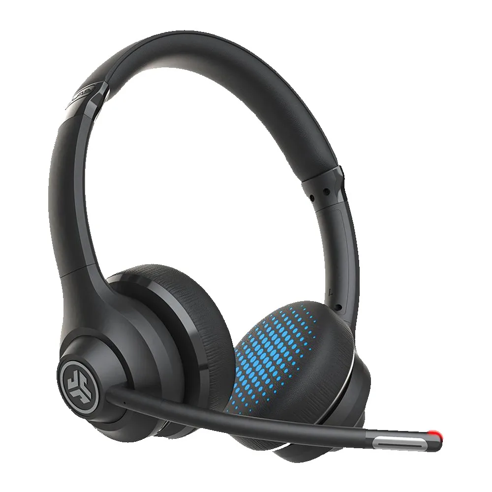 JLab GO Work Wireless On-Ear Headset - Black