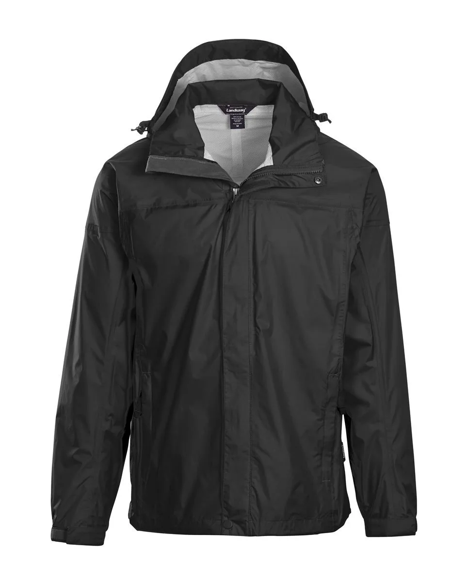 Men's Monsoon Seam-Sealed Rain Jacket view 3