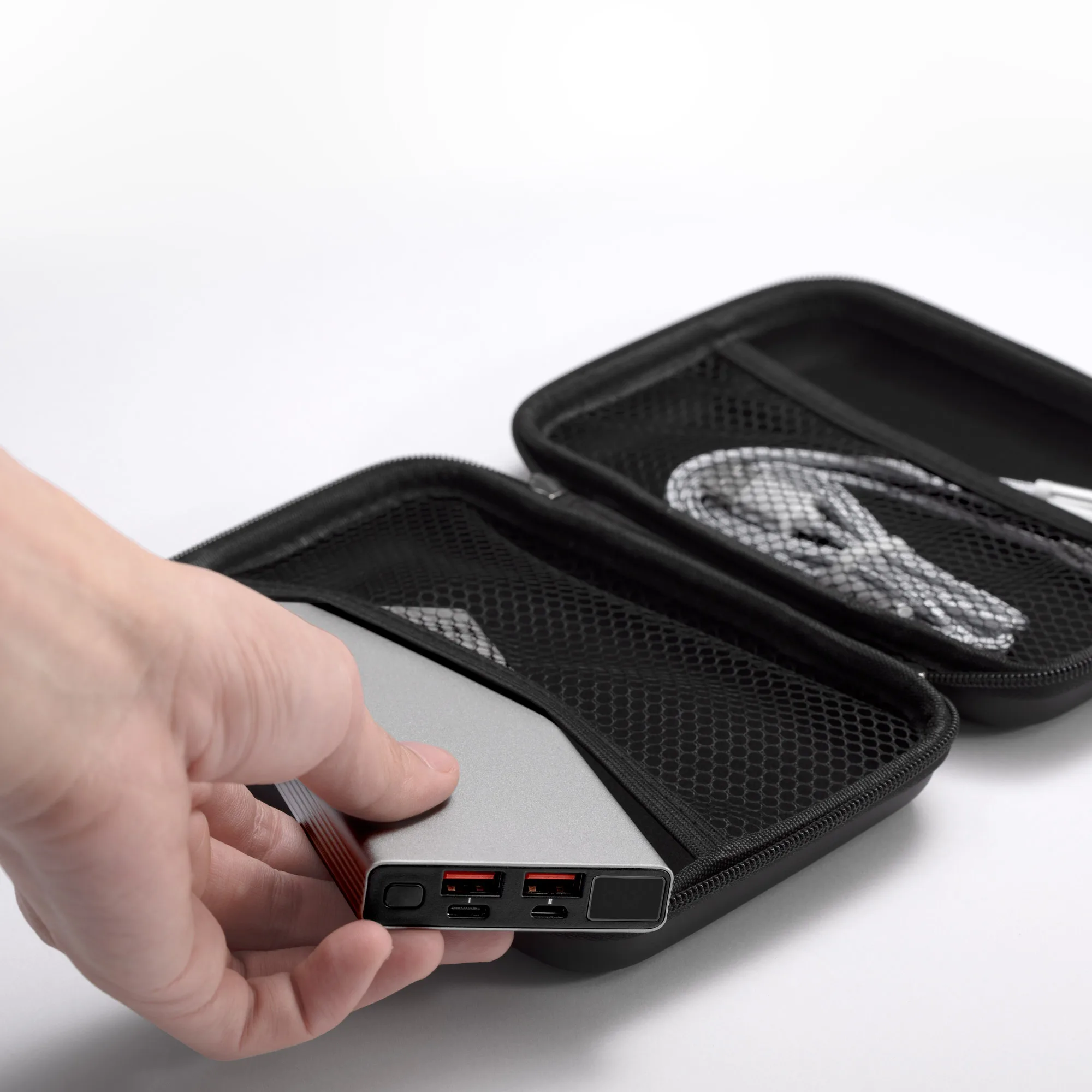 Fast Charging Power Bank with 3-in-1 Charging Cable Gift Set view 4