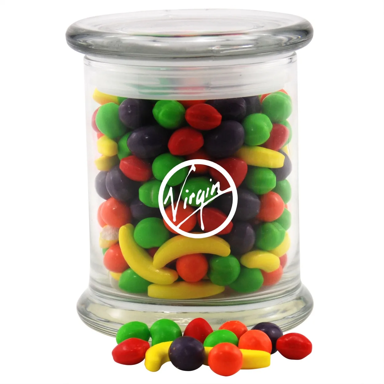 Jar w/Candy Fruitz