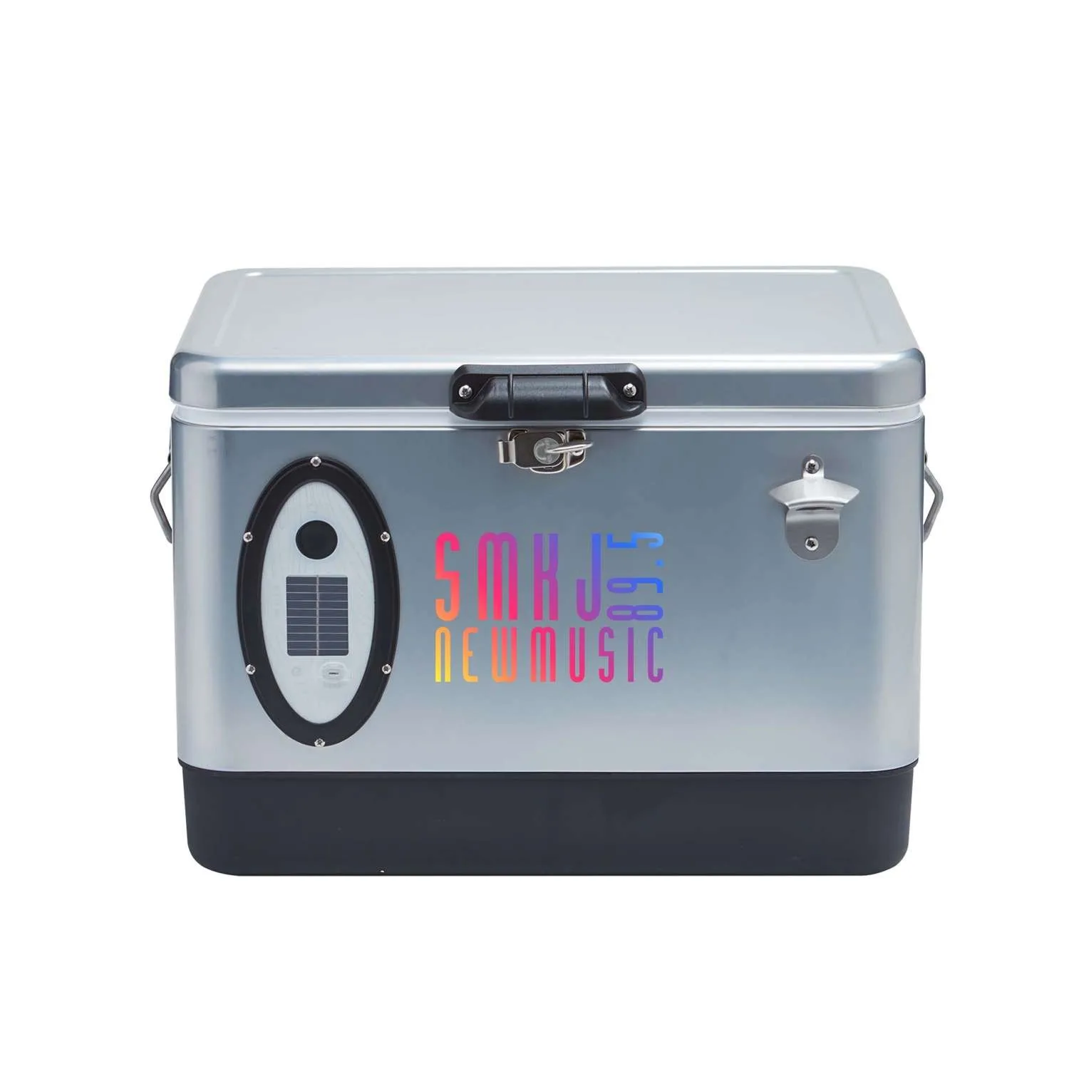 Sasquatch 54QT Bluetooth Music Cooler, Front Imprint view 6