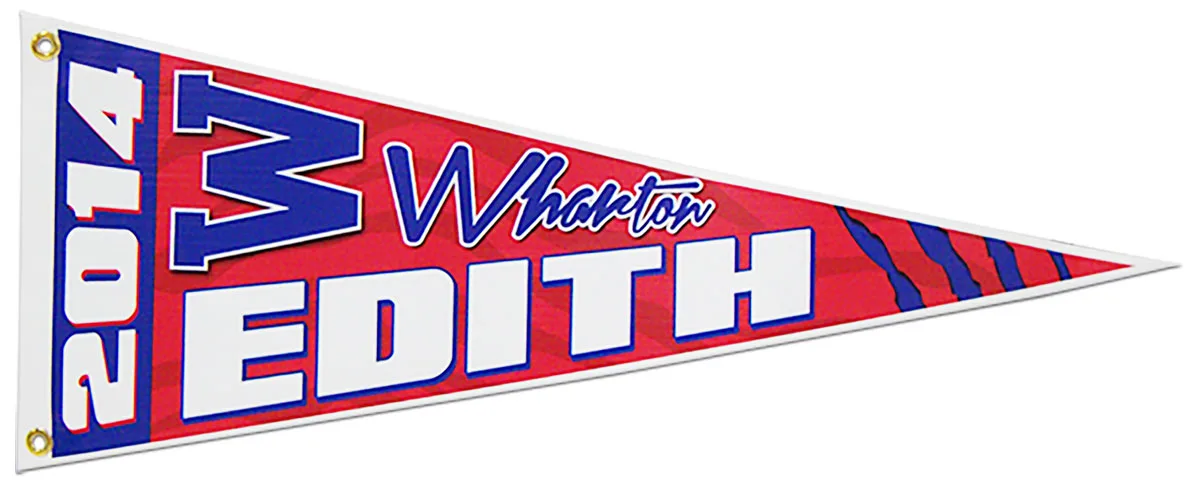 Horizontal Pennant Banner