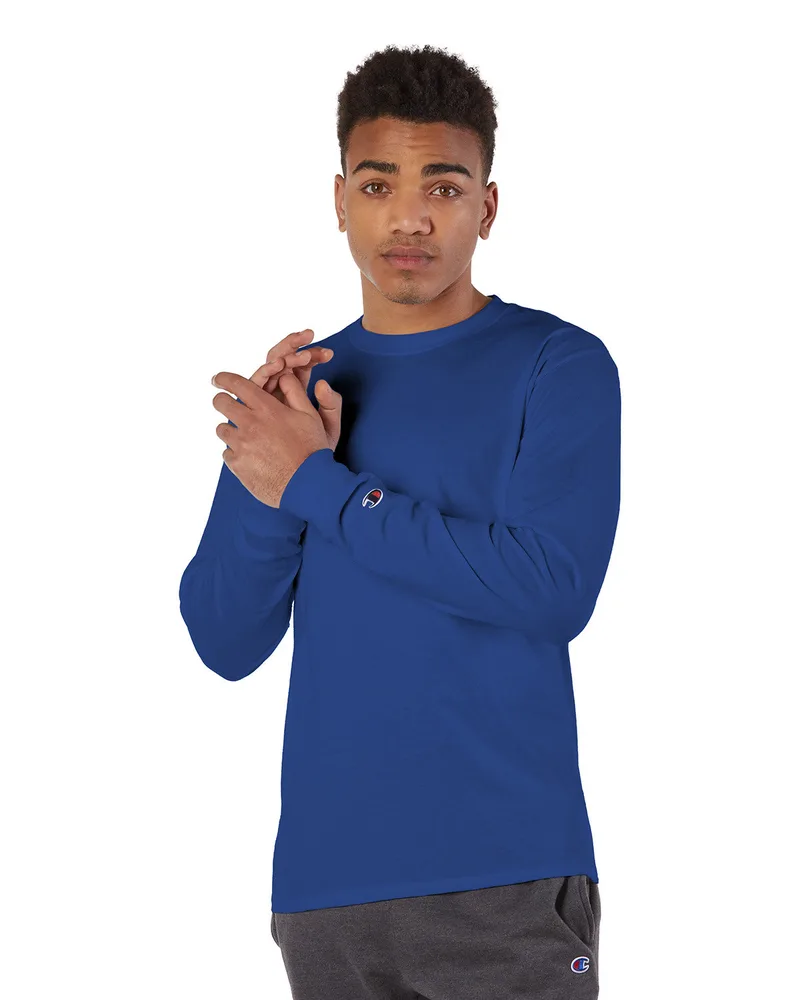 Champion Adult Long-Sleeve T-Shirt view 2