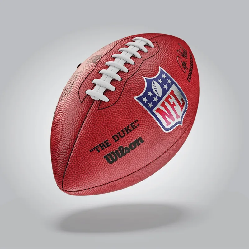 Wilson The Duke Nfl Leather Game Football