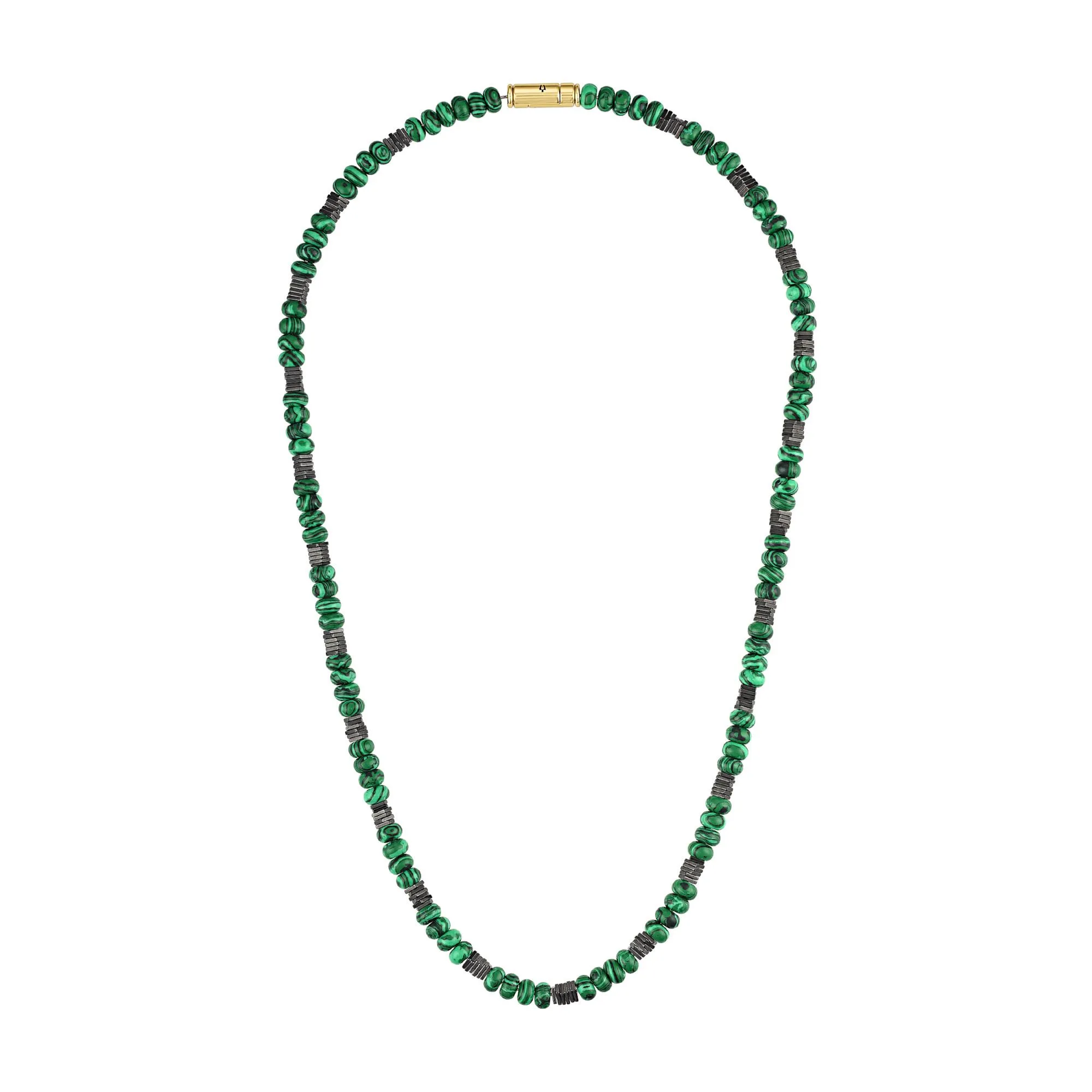 Bulova Jewelry Yellow Gold Marine Star Beaded Necklace