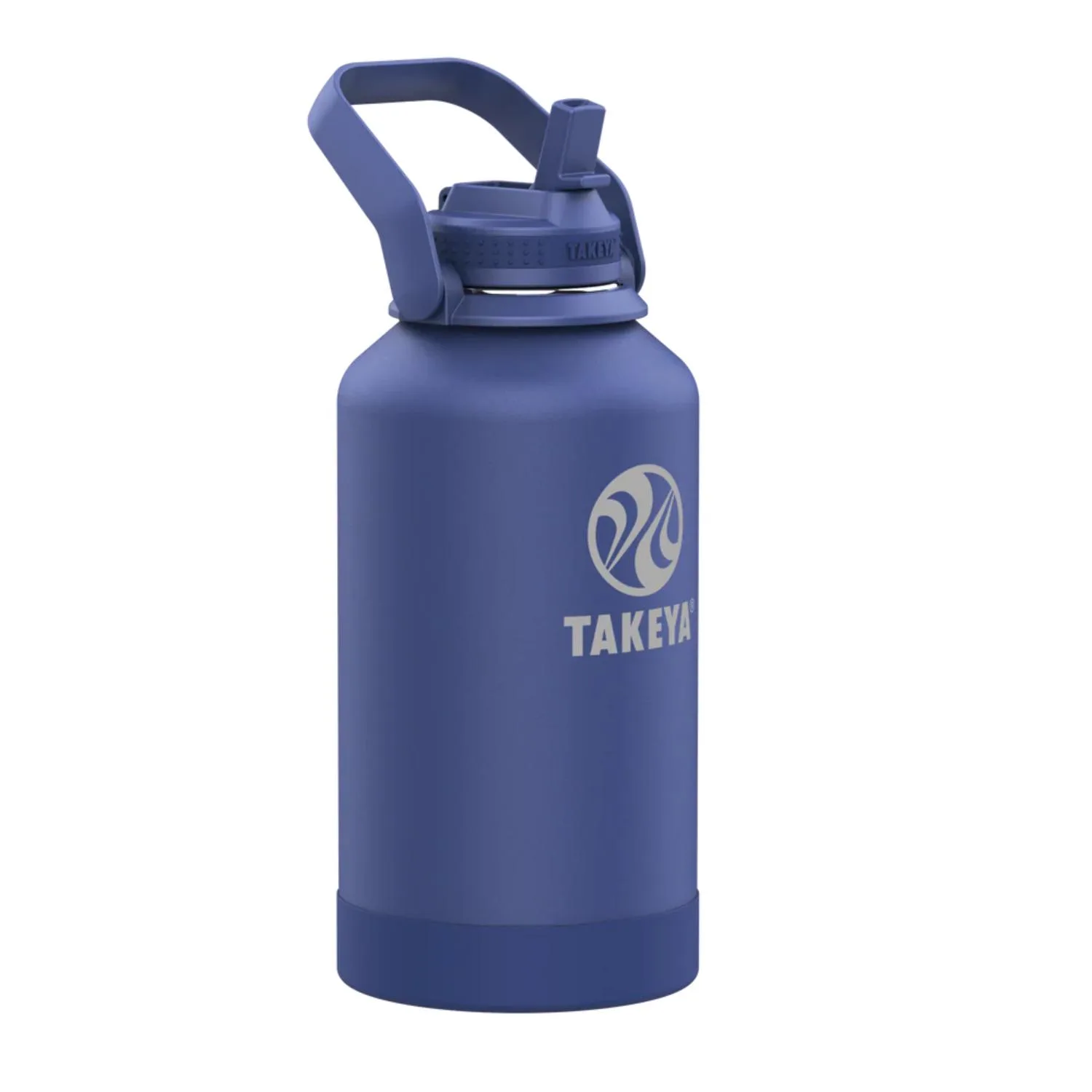 64 oz Takeya® Stainless Steel Insulated Pickle Ball Water Bottle w/ Straw Lid view 4