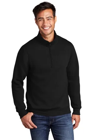 Port & Co™ Core Fleece 1/4-Zip Pullover Sweatshirt view 7