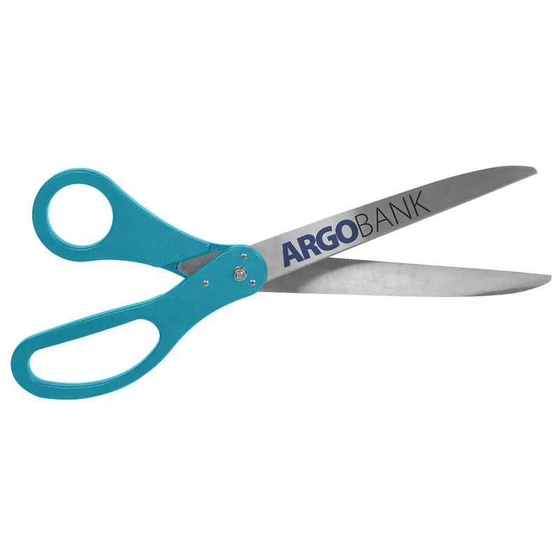 30" Large Scissors - Silver Blades - Direct Print