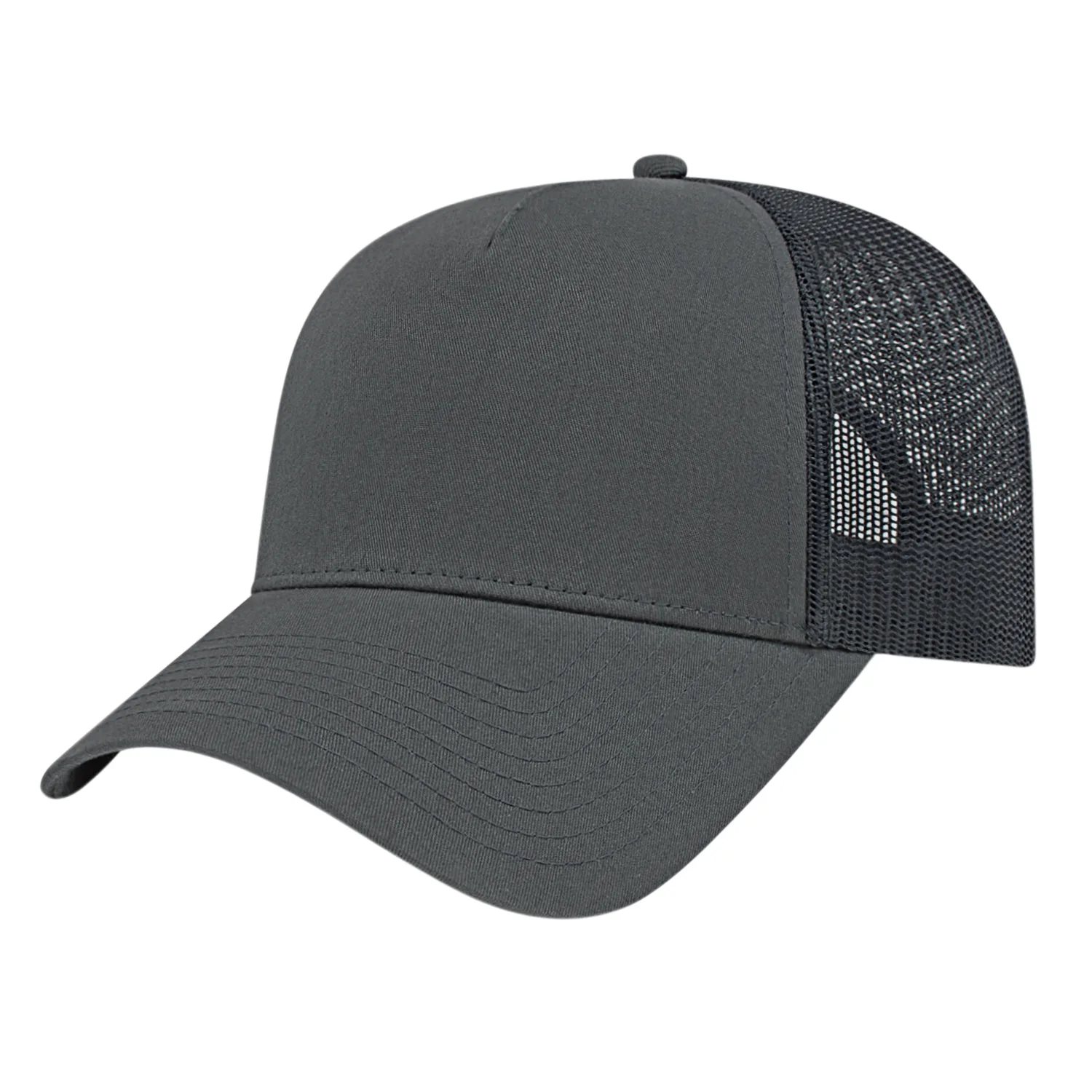 Charcoal Gray Blank Front
