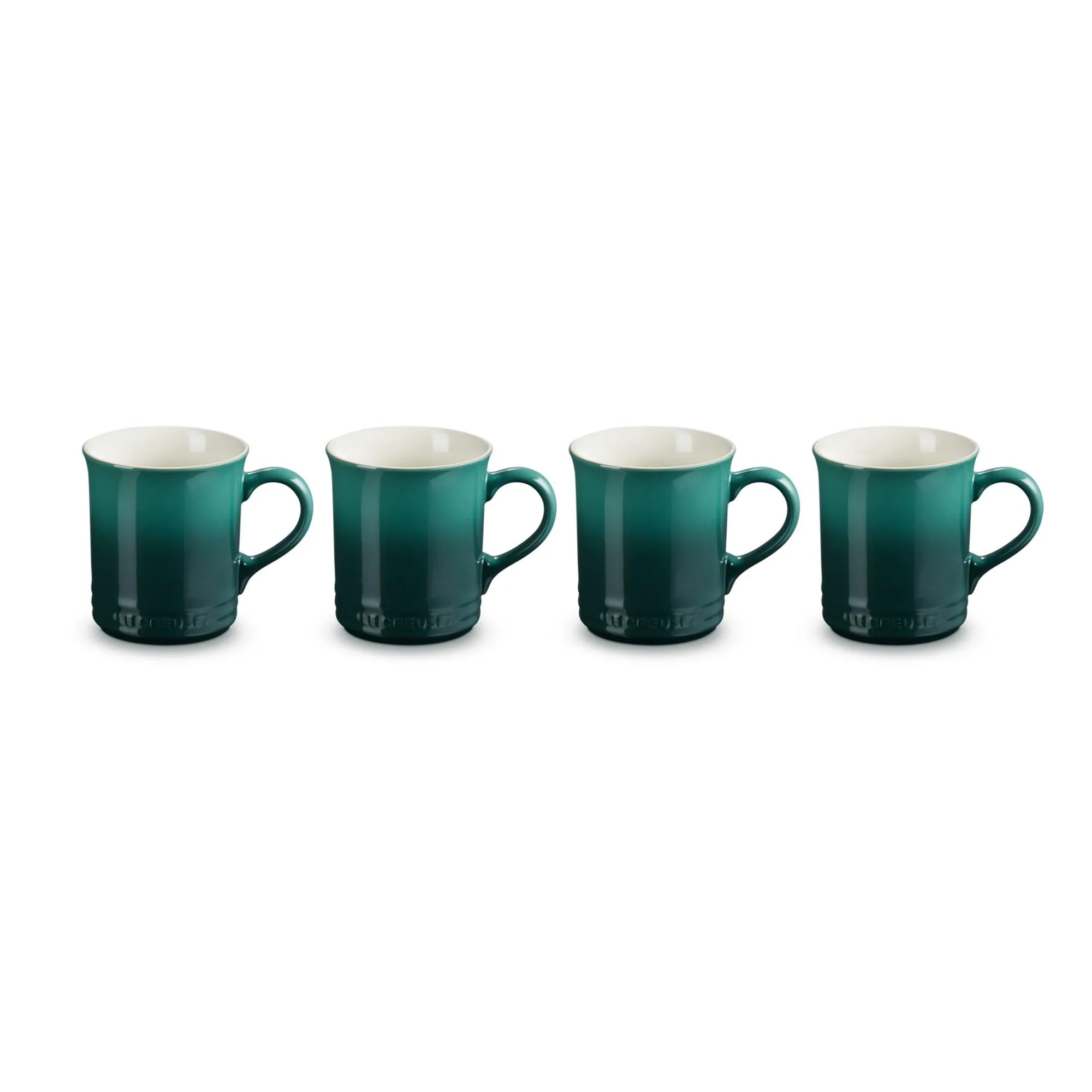 Le Creuset Set Of 4 Stoneware Mugs Artichaut